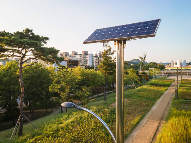 solar-lantern-in-park